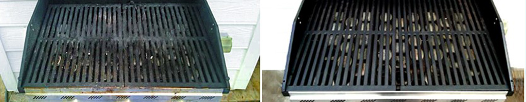 DC Grill Cleaning before and after
